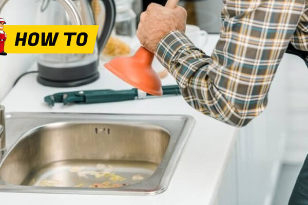 Unclog Kitchen Sink