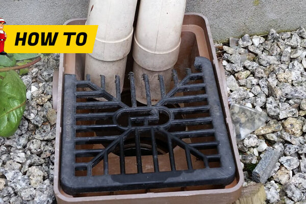 Unclog Outdoor Drain