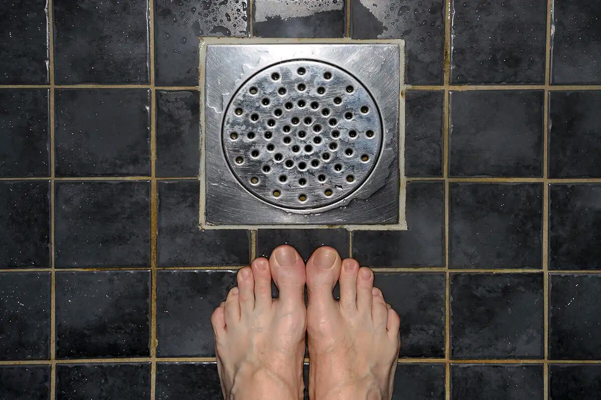 Shower Drain Photograph Shower Drain Photograph