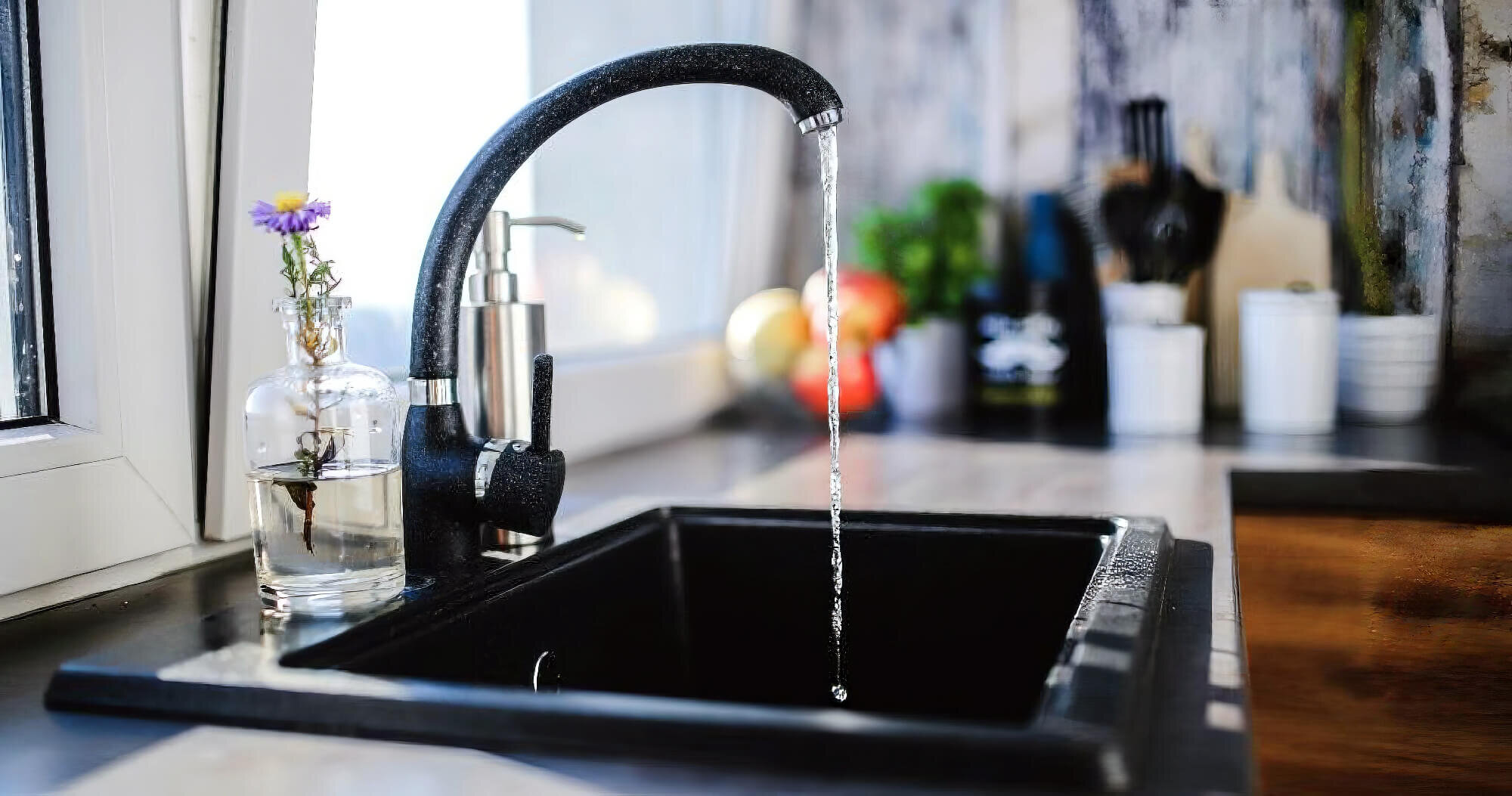 Water Pressure Kitchen Tap