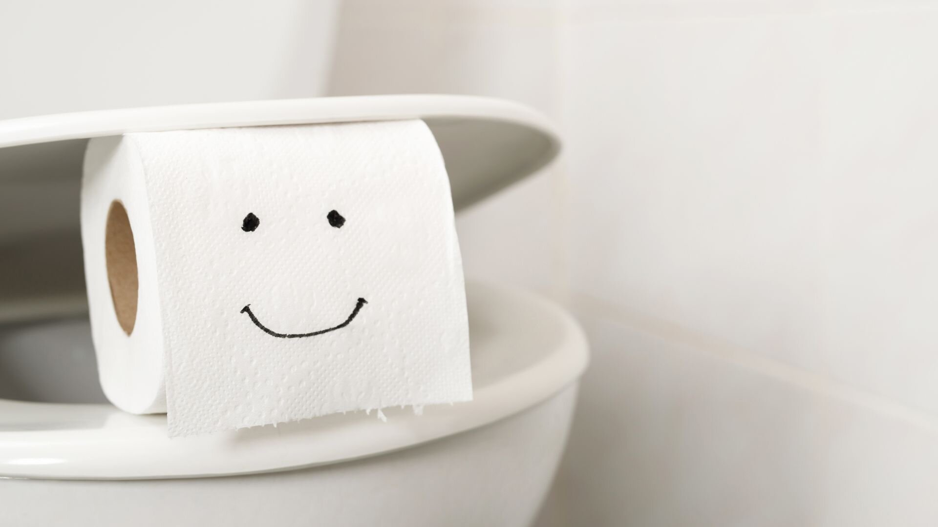 Toilet Paper Smiling