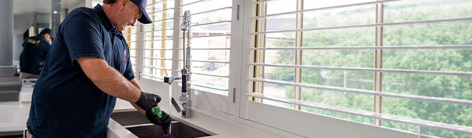Leaking taps and fixtures